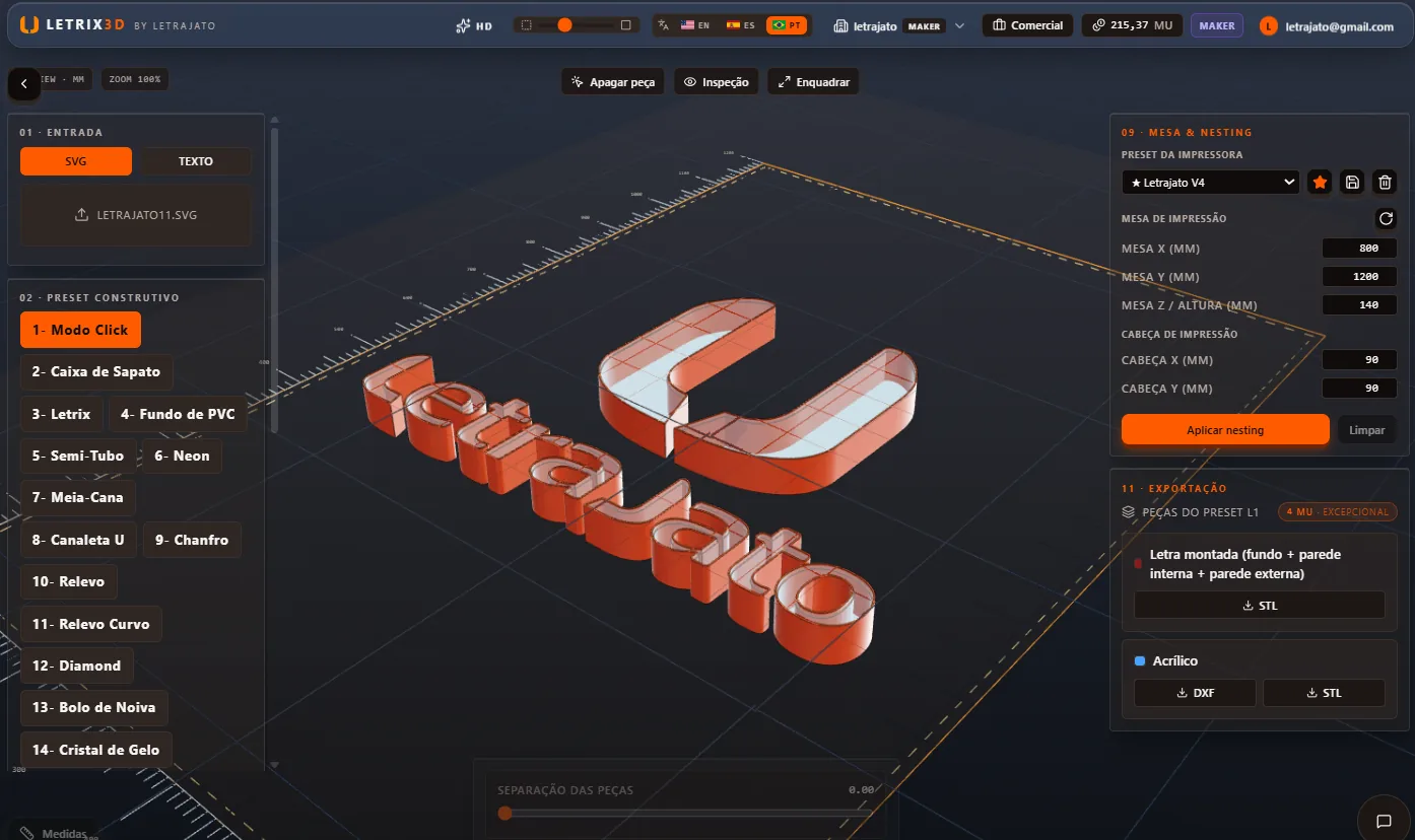 Letrix 3D